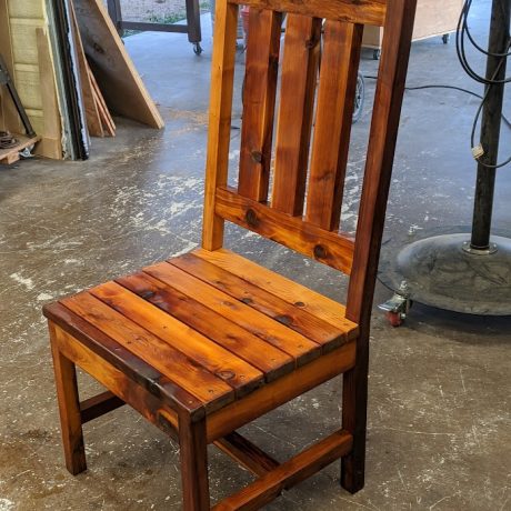 Cedar pationChair